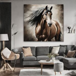 quadro decorativo cavalo