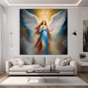 quadro anjo da guarda para protecao espiritual