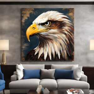 quadro decorativo aguia